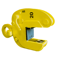 Safety Clamps Inc. Customized Lifting Clamps with Special Grippers and Wide Jaw